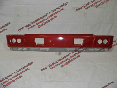 Бампер H красный самосвал металлический HOWO (ХОВО) WG1641240001 фото 1 Ульяновск