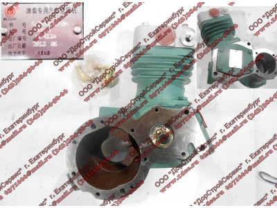 Компрессор пневмотормозов 1 цилиндровый WP10 SH SHAANXI / Shacman (ШАНКСИ / Шакман) 612600130184 фото 1 Ульяновск