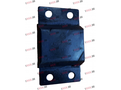 Подушка отбойная задней рессоры (4 отверстия) H HOWO (ХОВО) AZ9114520091 фото 1 Ульяновск