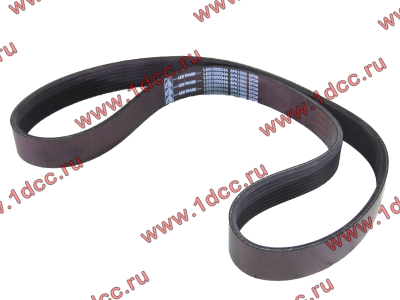 Ремень 8PK1050 водяного насоса ручейковый H3 HOWO (ХОВО) VG2600020253 фото 1 Ульяновск
