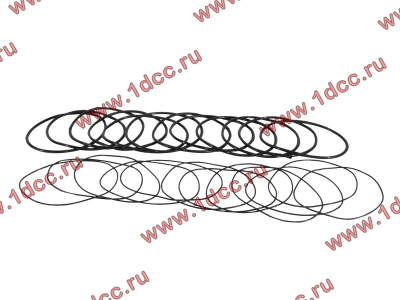 Кольцо уплотнительное гильзы цилиндра (комплект 12 тонких и 12 толстых) двигатель TD226B6G Lonking CDM (СДМ) 01153804/01153805 фото 1 Ульяновск